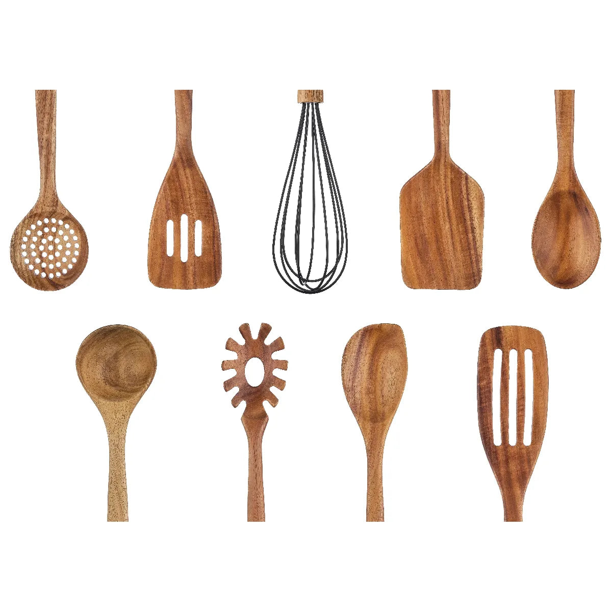 Set d'Ustensiles de Cuisine Bois SKOV Bjorn 12 Pièces MKR00014547170