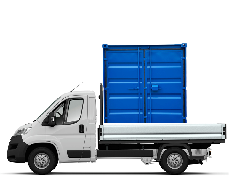 Container 8 Piedi Nuovo Ral 5010 Standard Steel