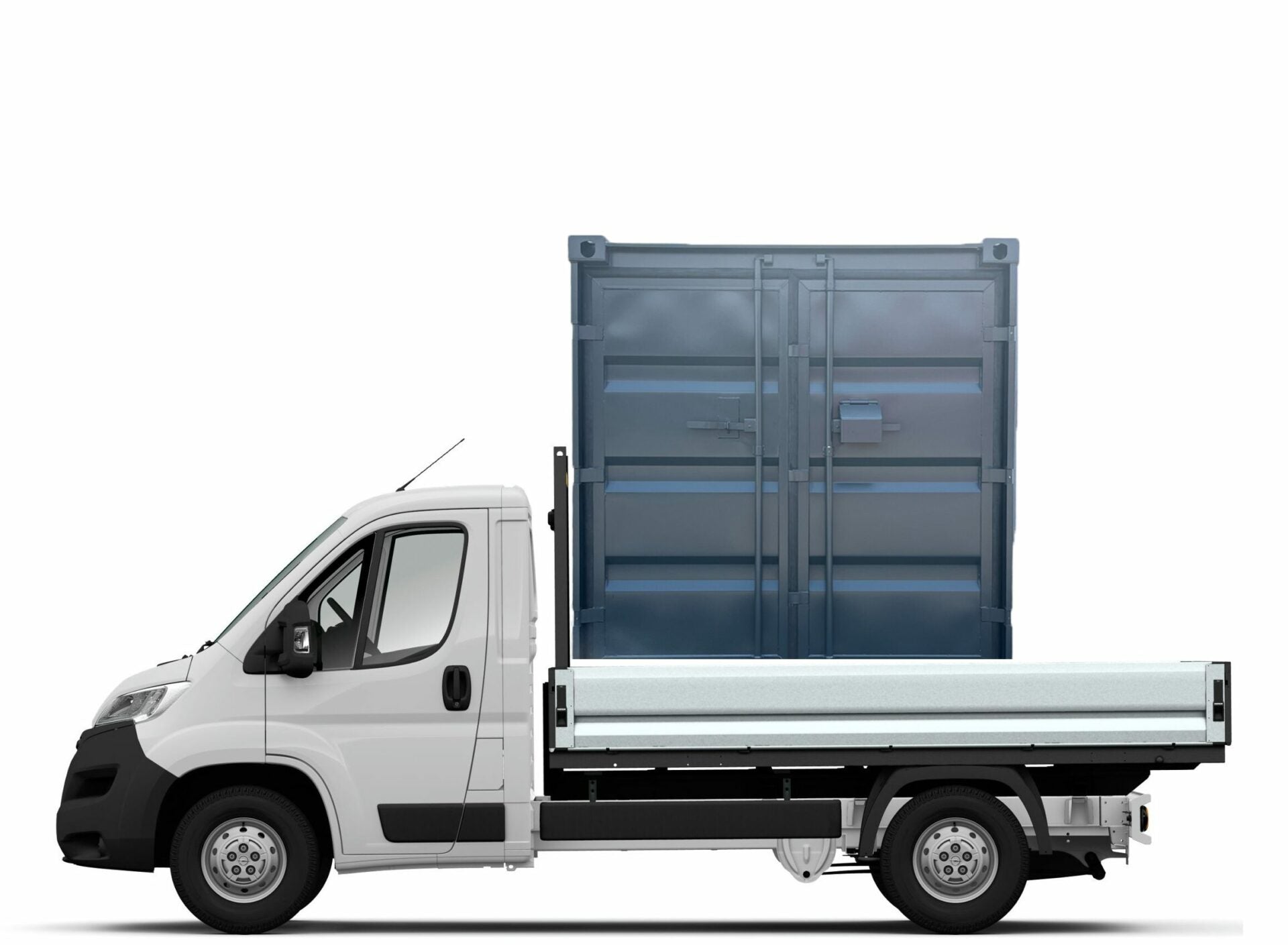 Container 8 Piedi Nuovo RAL 7016 Grigio Standard