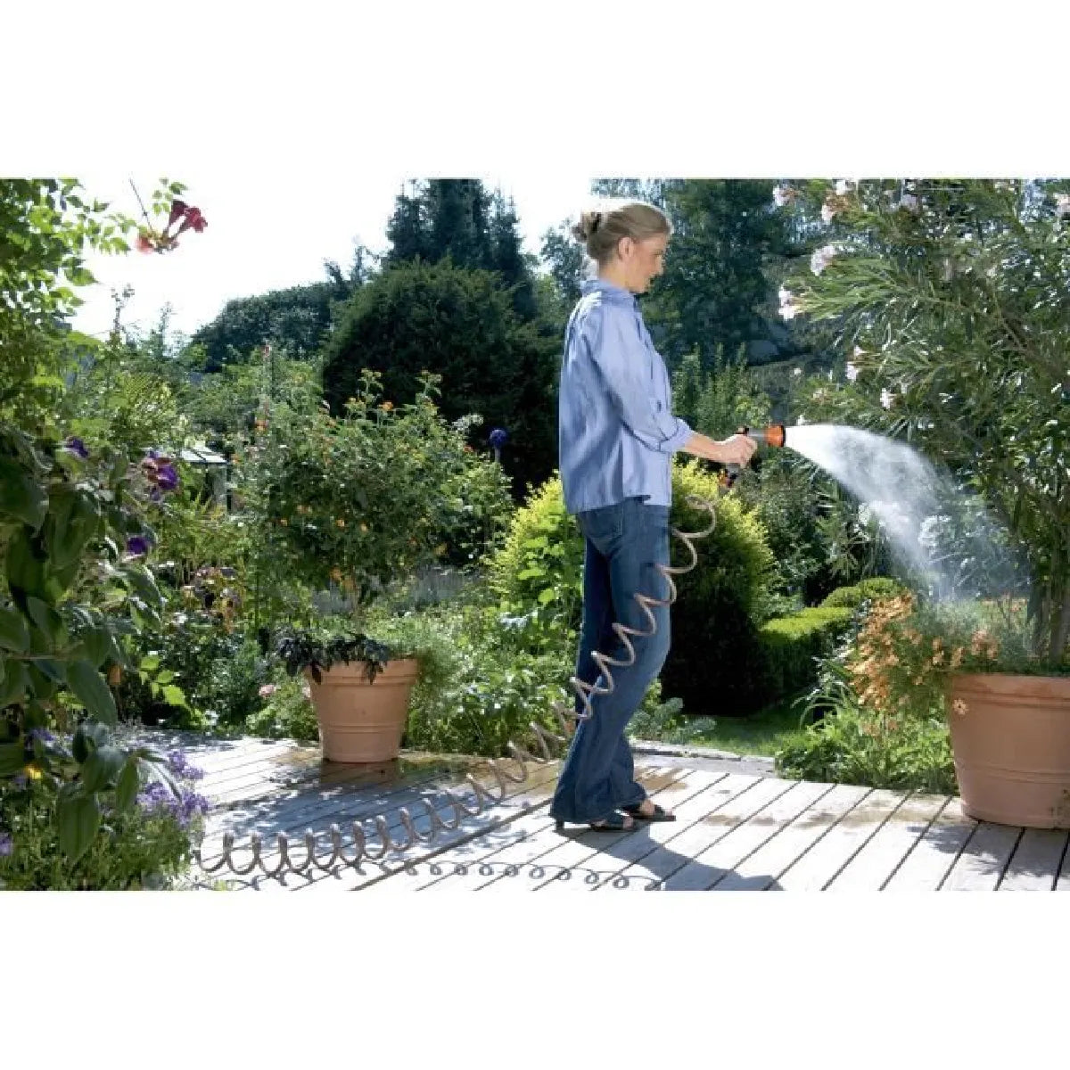 Gardena tuyau d’arrosage spiralé 10 m