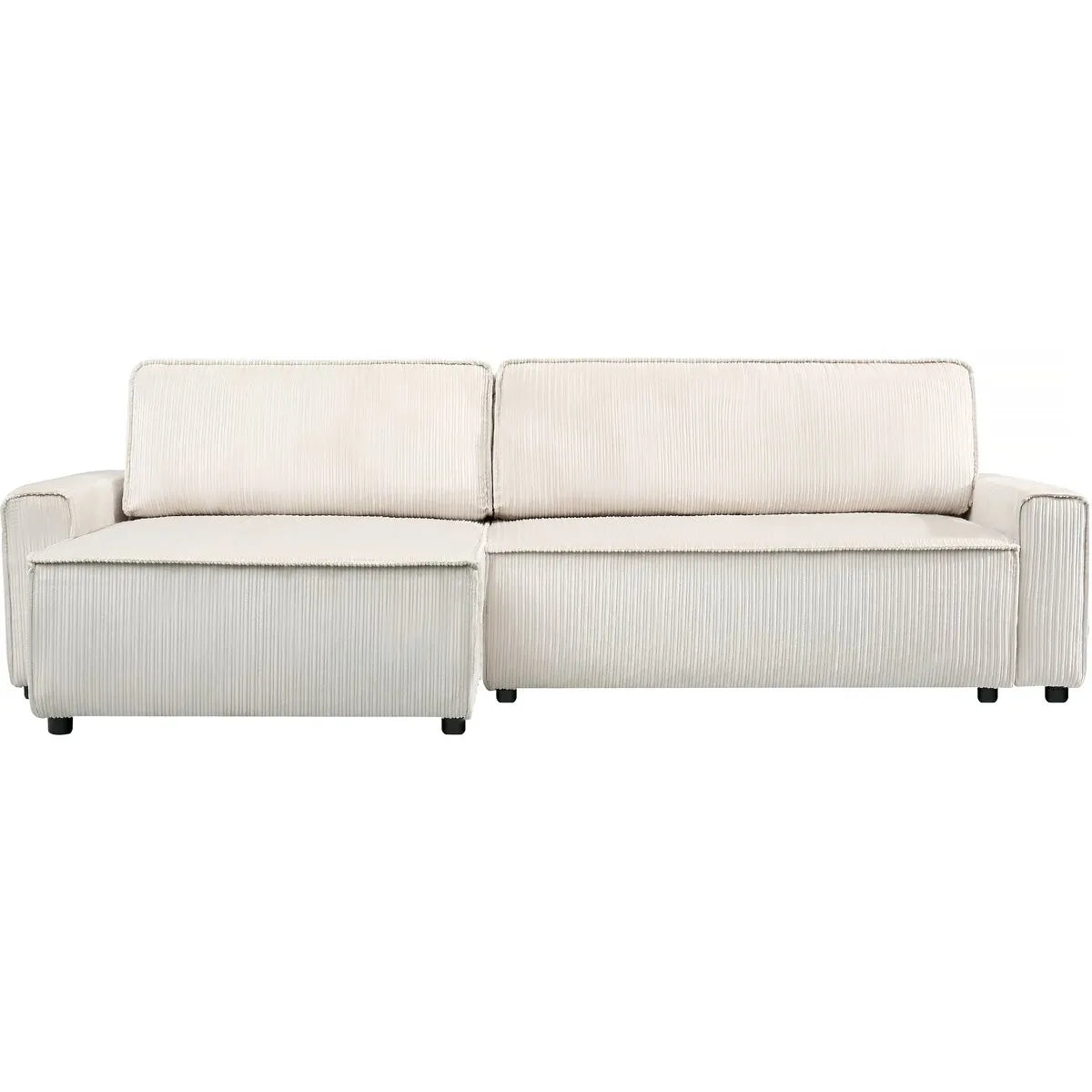 Palozi Sofa Montaigne Sofá de esquina convertible beige 282 × 153 × 93 cm