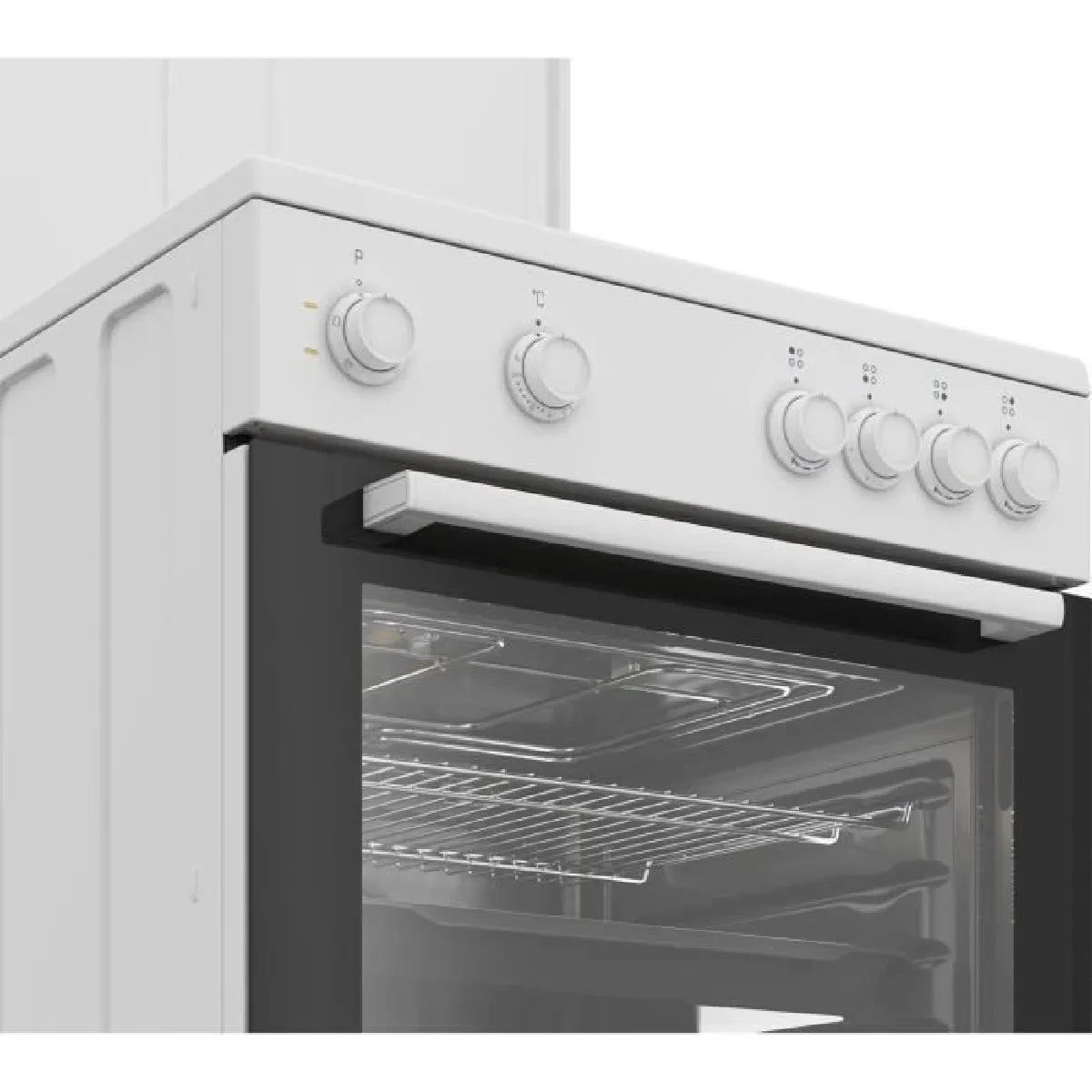 Beko FBS63121WD Cocina Combinada Convección Natural Blanco