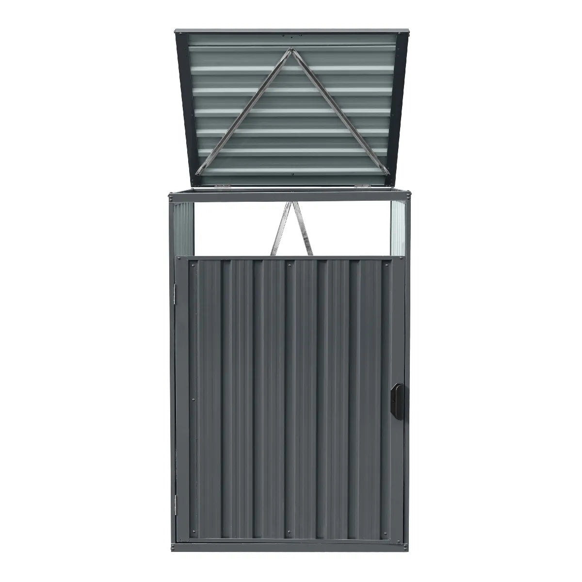 Axi House Cacho de Basura Metal 0,8x0,8x1,22 m