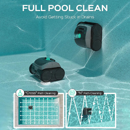 Robot Piscine WYBOT C1 Gris Vert MKR00011334963