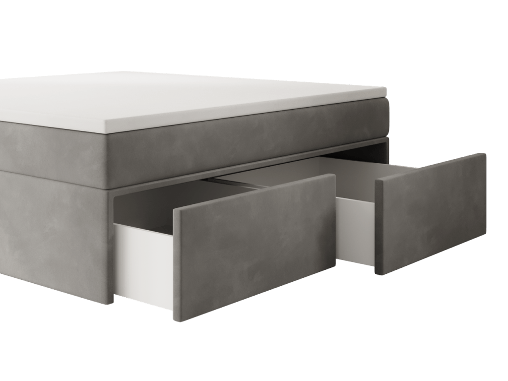 Luxusbetten24 Stauraum Bettschublade Flexibel Anpassbar für Bett Design