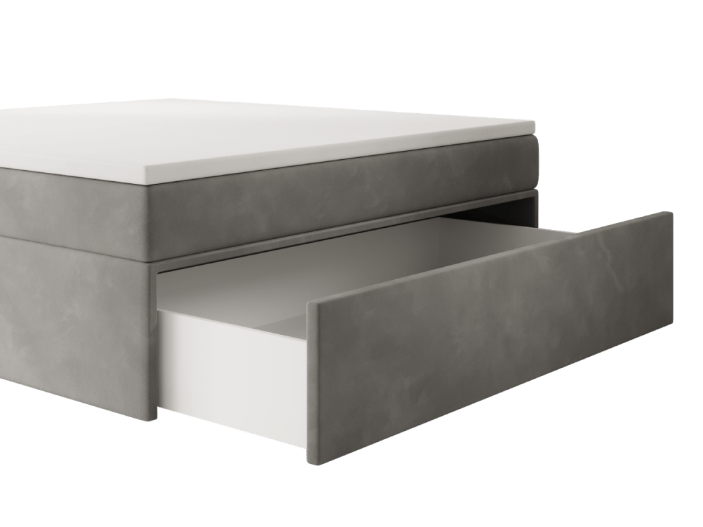 Luxusbetten24 Stauraum Bettschublade Flexibel Anpassbar für Bett Design