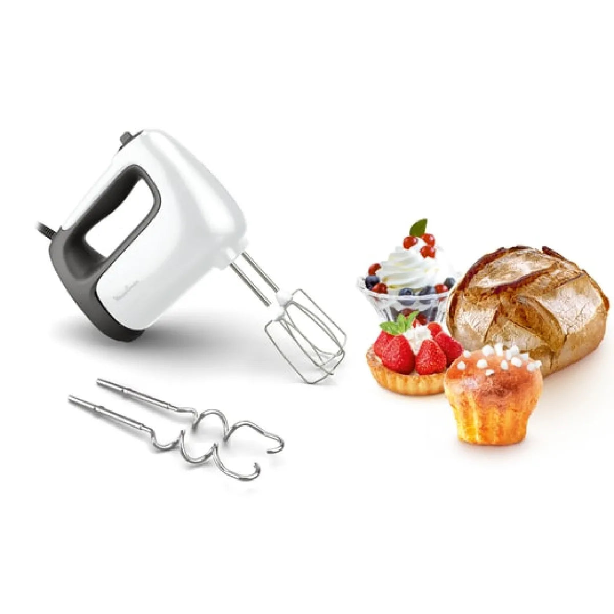 Batteur Électrique Moulinex Blanc MKR00002829962