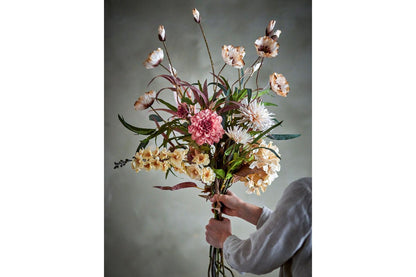 Luxusbetten24 Noa Künstlicher Blumenstrauß Sanfte Naturtöne