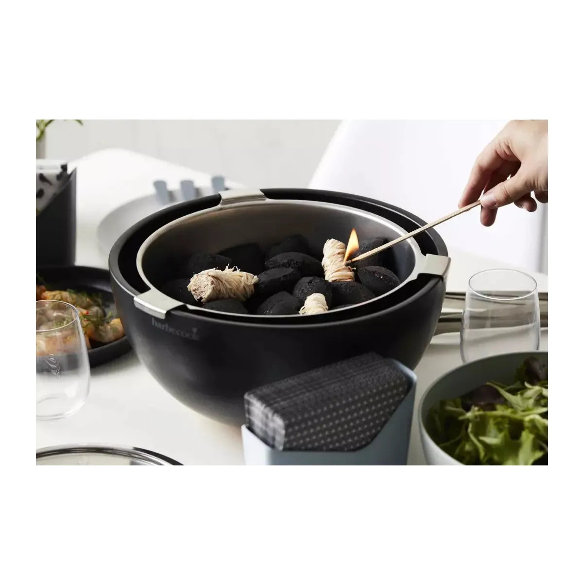 Barbecook BC-CHA-1066 Barbacoa de Carbón Redonda Negra 31 cm