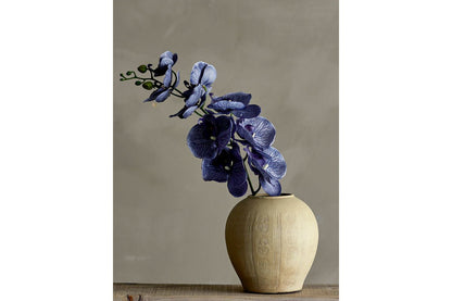 Luxusbetten24 Aductu Helle Terrakotta Vase Mit Eleganter Form