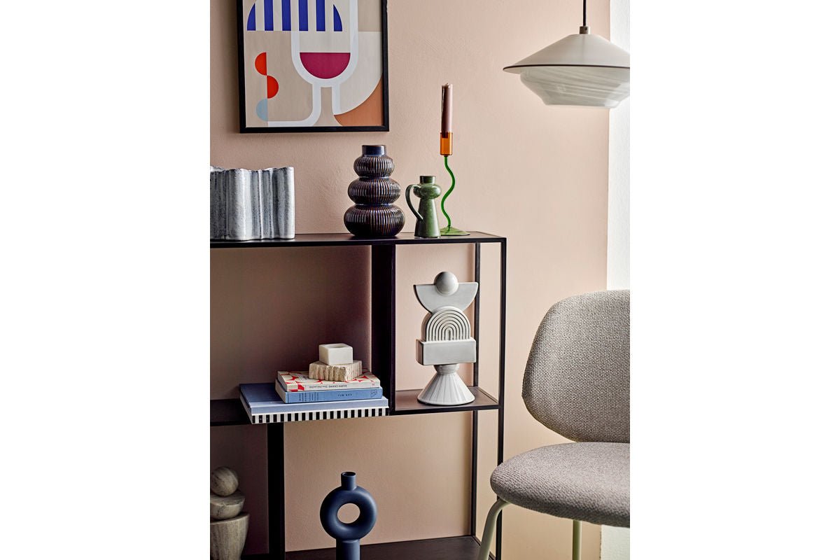 Luxusbetten24 Svalen Skulptur Designobjekt aus Steingut, Weiß, Dekorativ