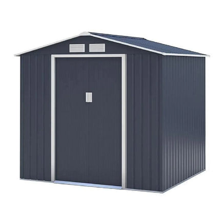 Archer B Cobertizo de Jardín Gris Anthracite 4.07 m²