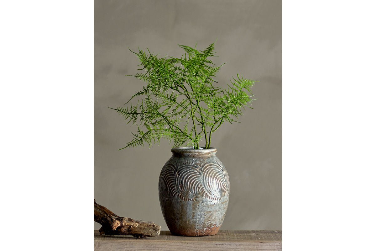 Vase Lunara Terrakotta Grün