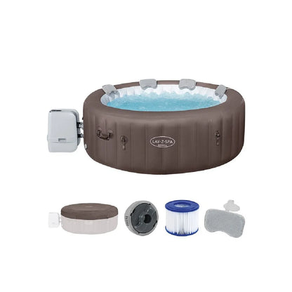 Spa Gonflable Bestway Lay-Z-Spa Dominica HydroJet Rond 6 Places MKR00014745728