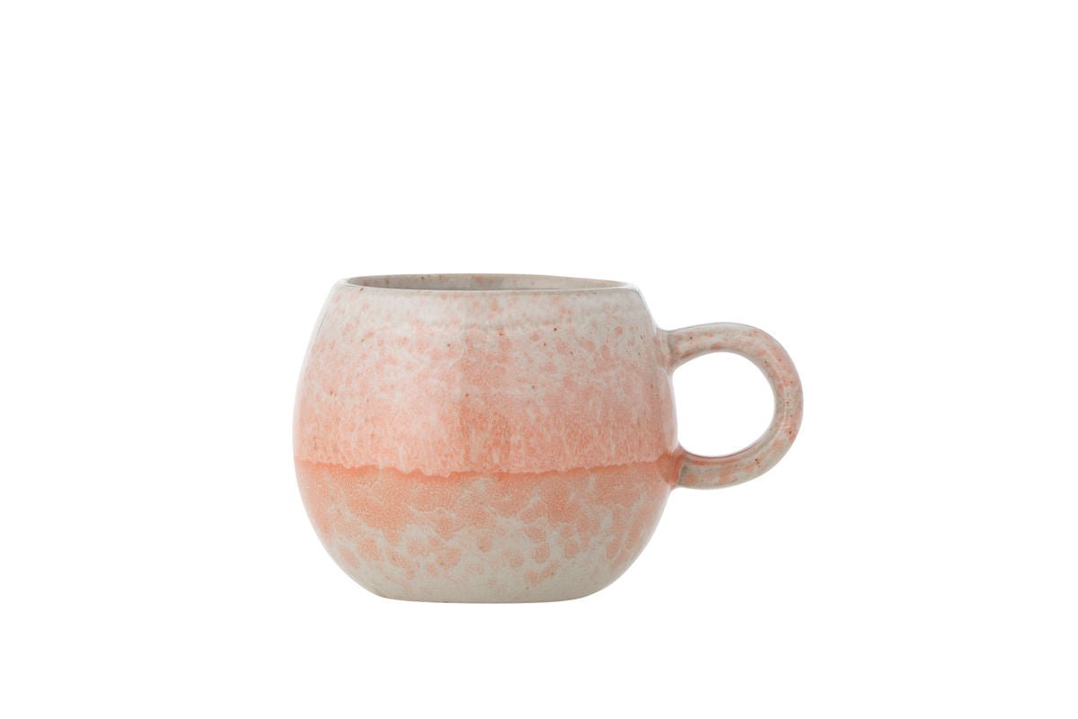 Luxusbetten24 Soléa Espressotasse aus Steingut, Braun, für Espresso