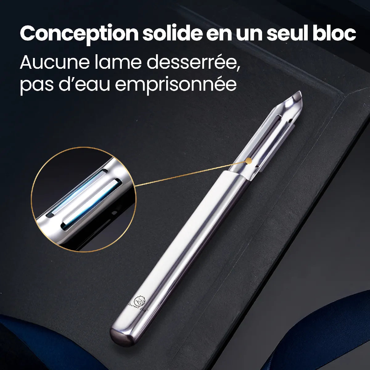 Éplucheur Pommes de Terre Légumes Inox Gourmet Easy MKR00013376025