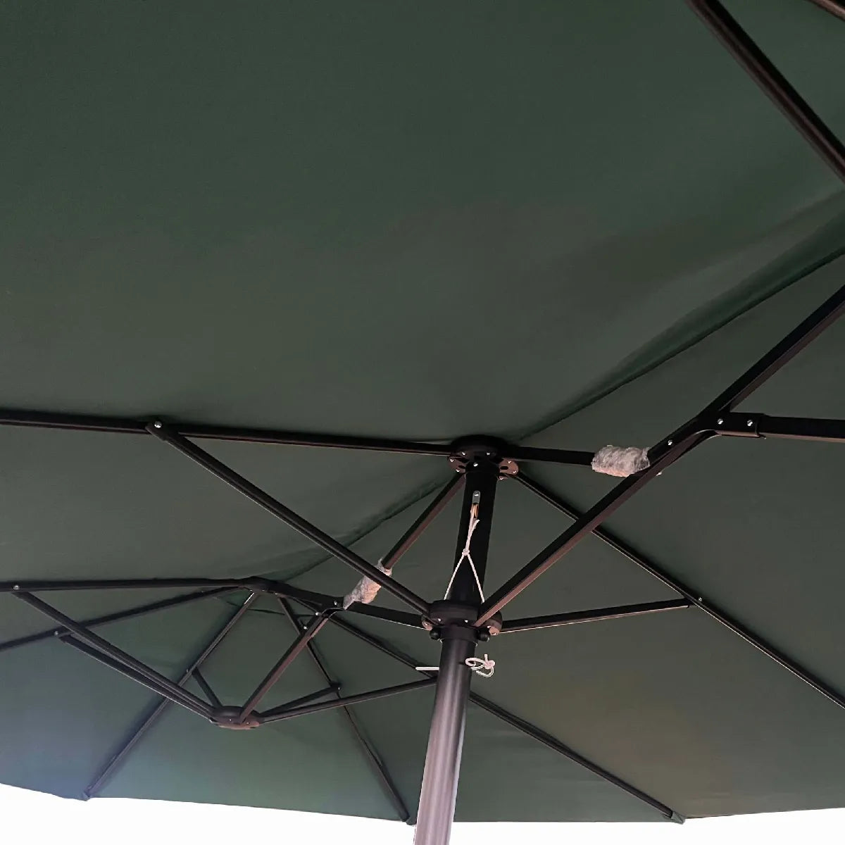 Akord Parasol Rectangular Verde Oscuro 270x460 cm