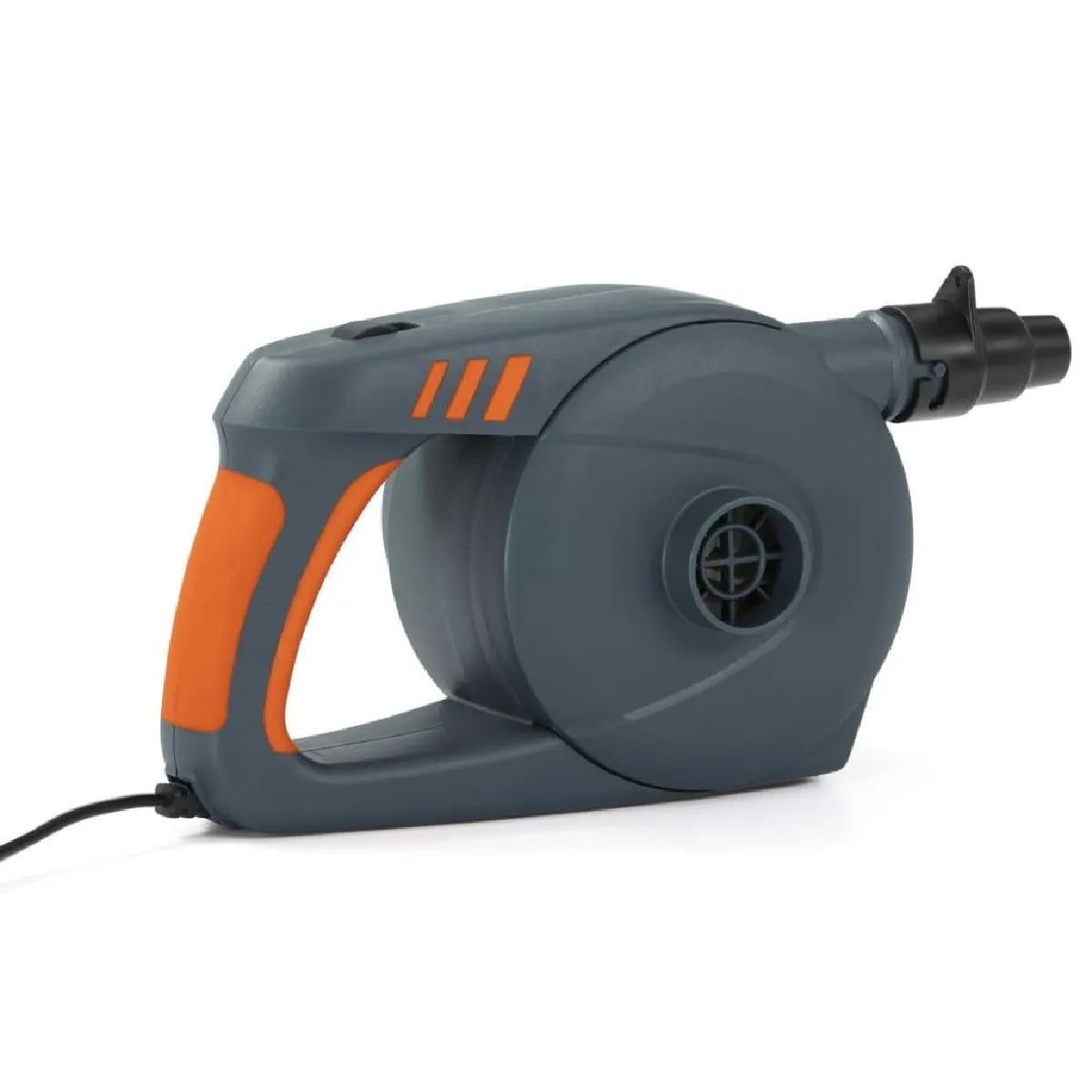 Bestway PowerGrip Bomba de Aire Eléctrica Rápida Negro Naranja