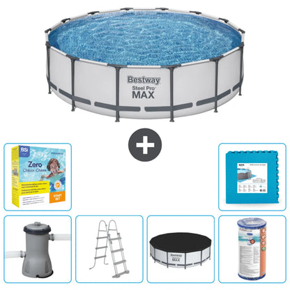 Piscine Tubulaire Ronde Bestway Steel Pro MAX MKR00011655714