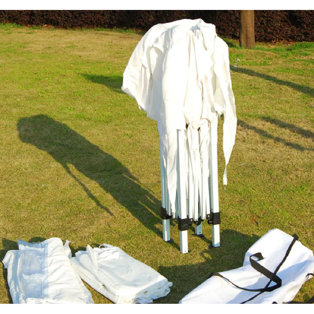 BCELEC Tonnelle Jardin Plegable 2x2 m Blanco