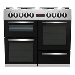 Beko PF335325DB Negro Cocina Gas 7 Focos 3 Hornos