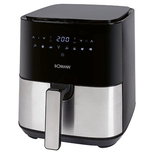 Bomann FR6069HCB Freidora de Aire 5L Negro 1450W