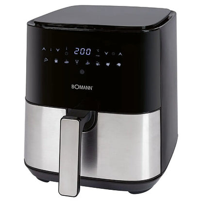 Bomann FR6069HCB Freidora de Aire 5L Negro 1450W