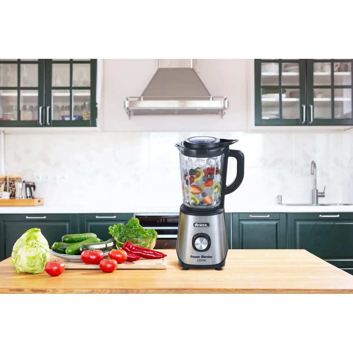 Ariete 0579/00 Blender de Mesa 1200W 1,5L Vidrio Gris