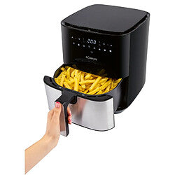 Bomann FR6069HCB Freidora de Aire 5L Negro 1450W