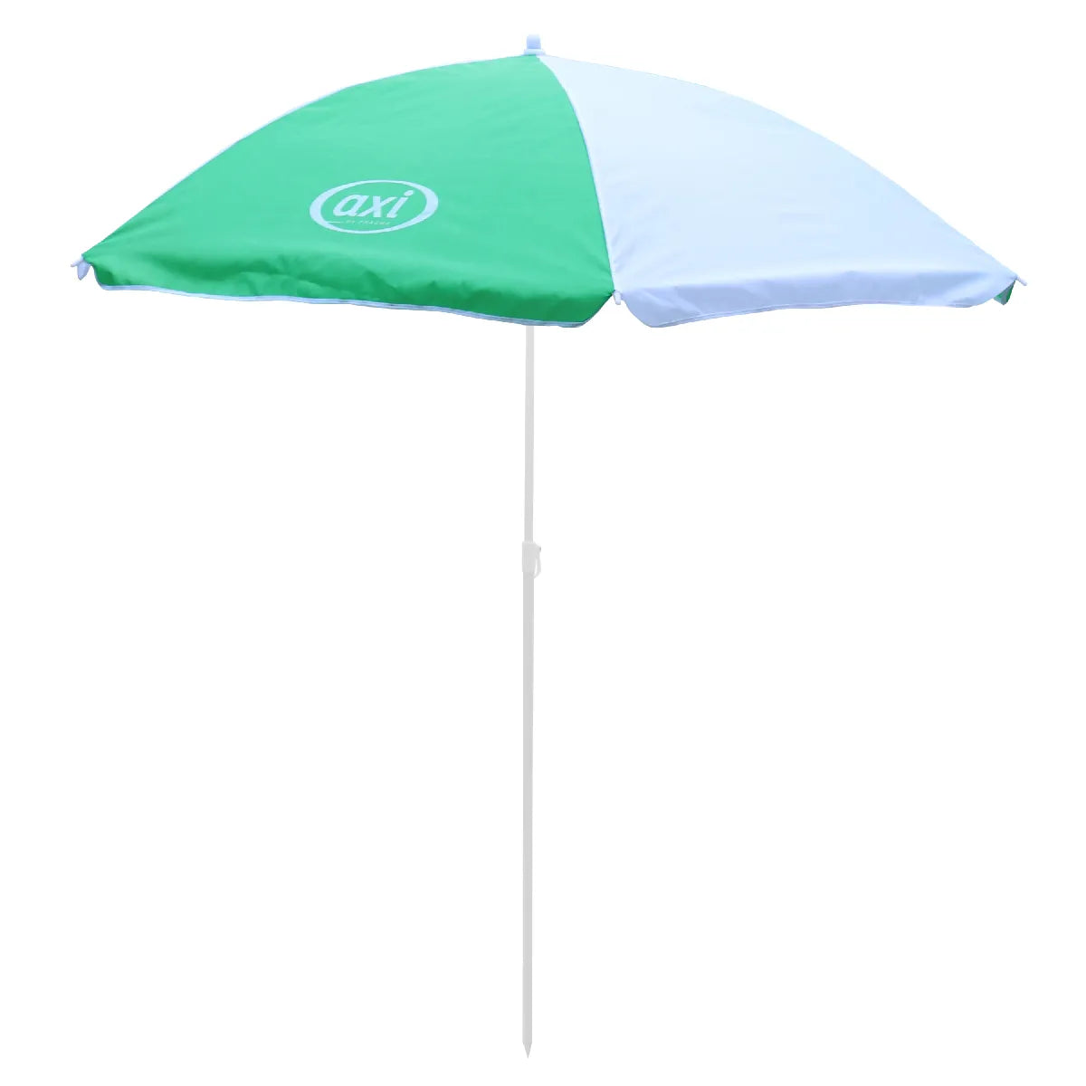 Axi House AXI Enfants Parasol Verde y Blanco para Niños