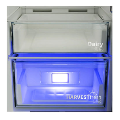 Beko B3RMLNE444HXB Frigorífico NoFrost HarvestFresh Plateado