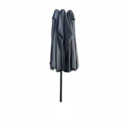 Akord Parasol Desplazado Gris Oscuro 270x460 Cm