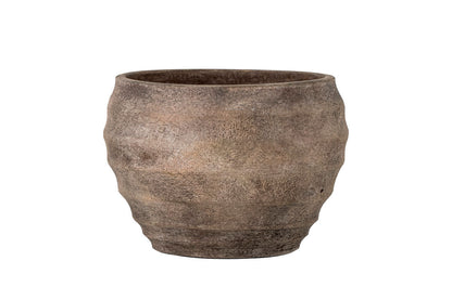 Deko-Blumentopf Valnera – Rustikales Terrakotta-Design in Braun