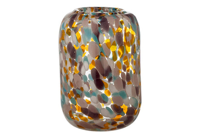 Luxusbetten24 Virela Vase Buntes Glas Bunt