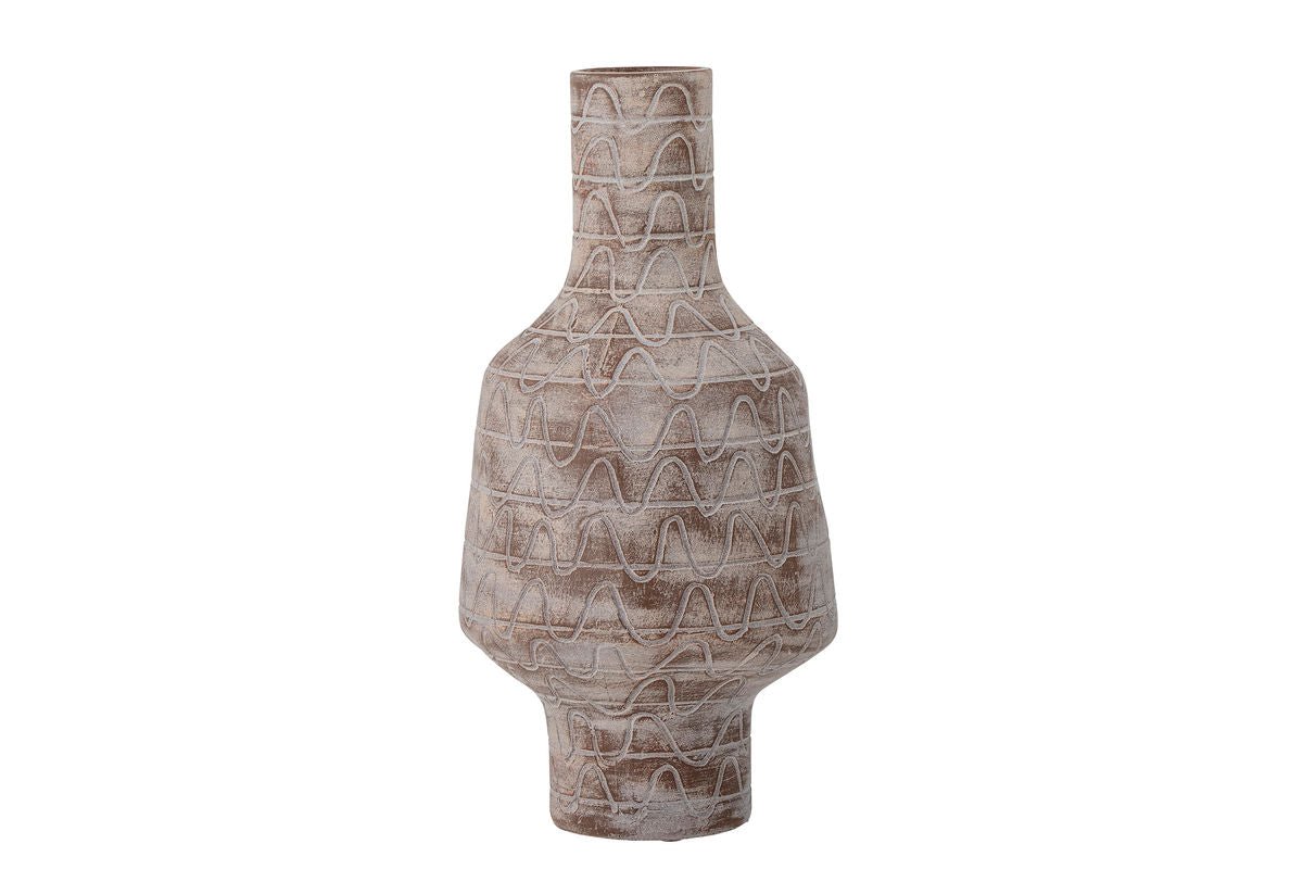 Luxusbetten24 Otopia Vase Braun Keramik