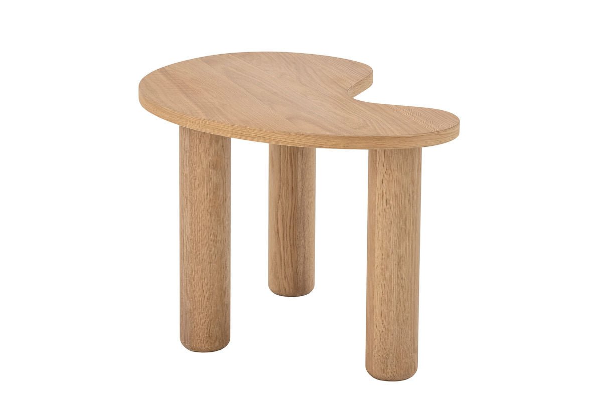 Couchtisch Tahu – Organisches Design aus Gummibaumholz