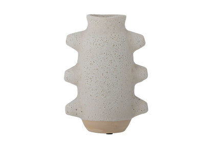 Vase "Brisku" - graue Keramikvase