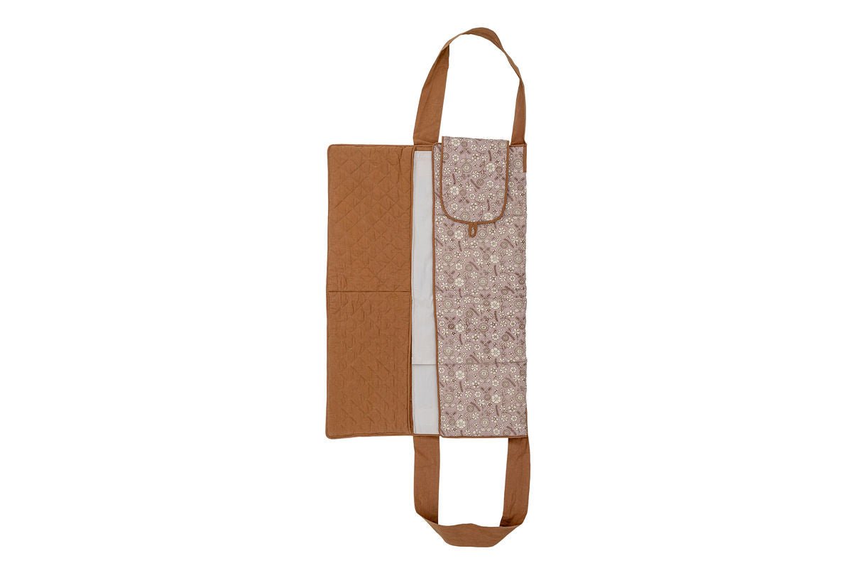 Ocean Wickelauflage, Wasserabweisend, mit Taschen, Braun, für Babys