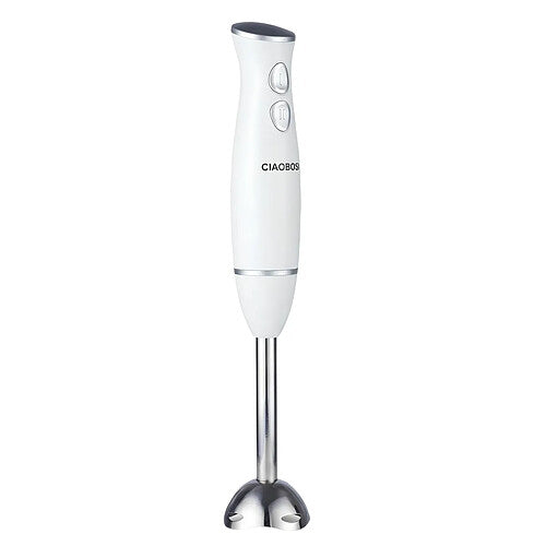 Avizar Batidora Inmersión Multifunción 300W Pie Acero Inoxidable Blanco