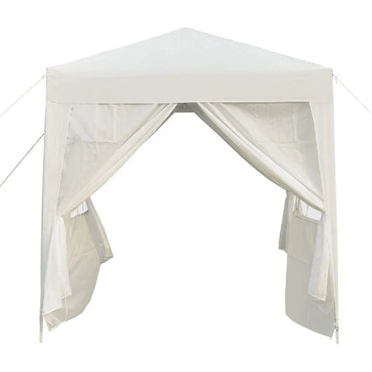 BCELEC Tonnelle Jardin Plegable 2x2 m Blanco