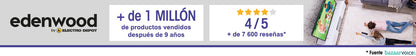 EDENWOOD VM‑MS2 Pantalla de Proyección 4:3 80" Ignífuga