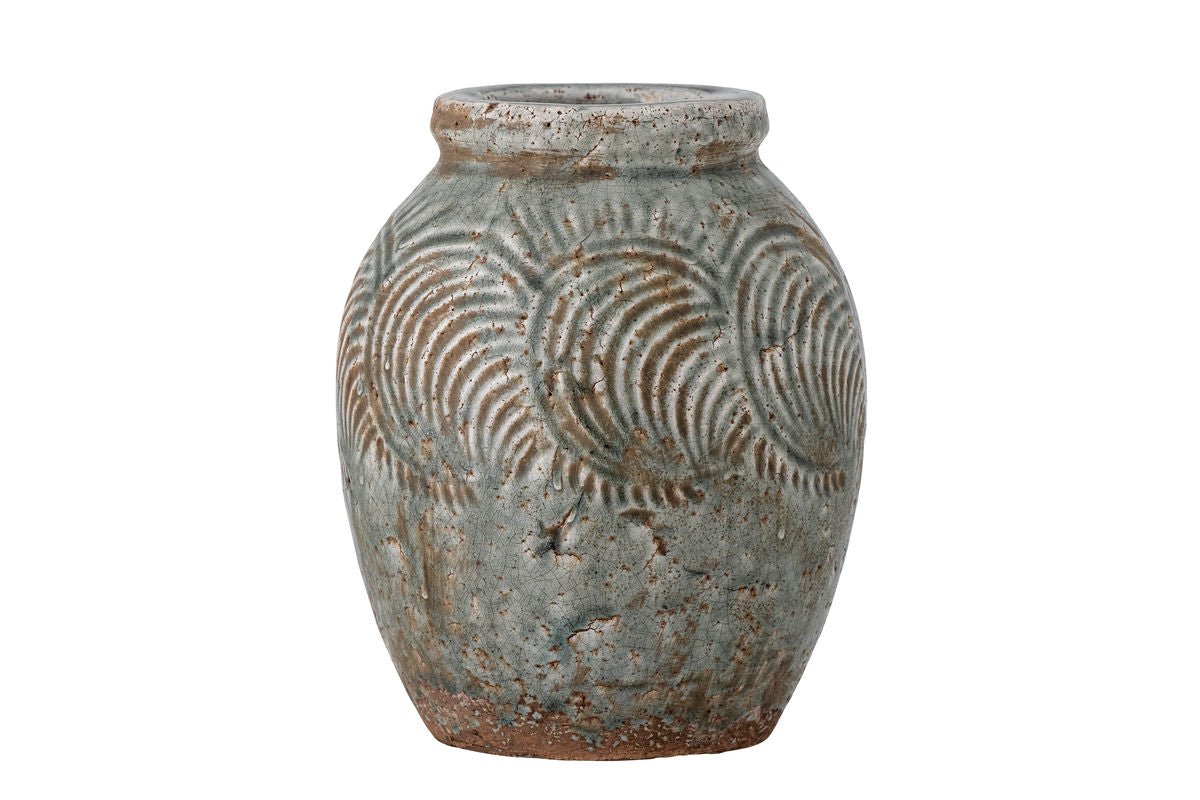 Vase Lunara Terrakotta Grün