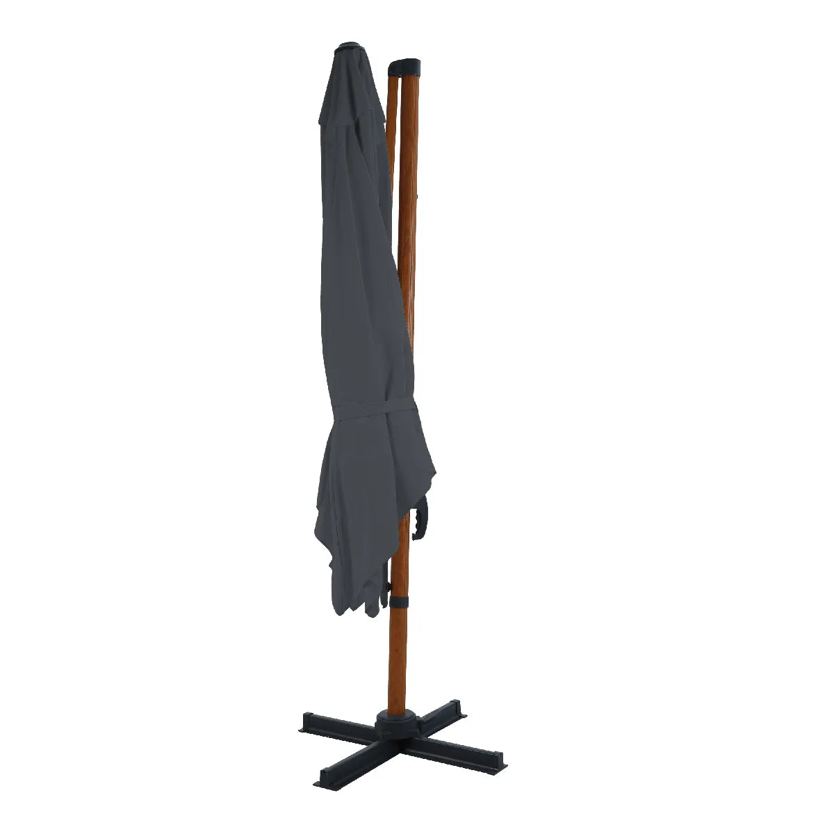 Axi House AXI Nima Parasol Rotativo 300x300 cm Marrón Gris