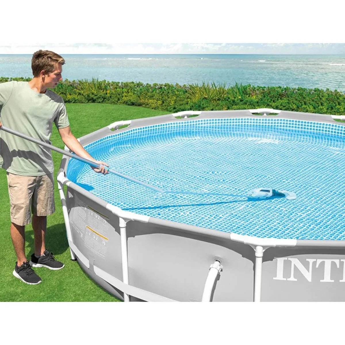 Intex ZR200 Aspiradora de Piscina a Batería 100 min