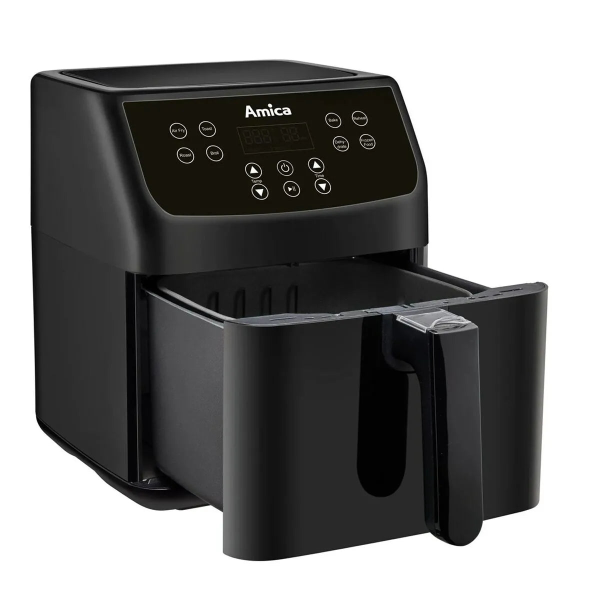 Amica AFM 4011 Freidora Sin Aceite Negra 6,8 L