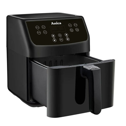 Amica AFM 4011 Freidora Sin Aceite Negra 6,8 L