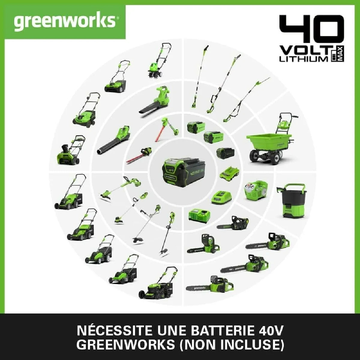 Motobineuse Sans Fil G40TL MKR00002824632