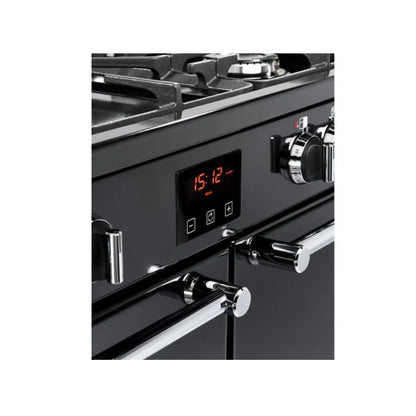 Belling PKENS90DFBLK Cocina Negra 90 cm 5 Quemadores 3 Hornos