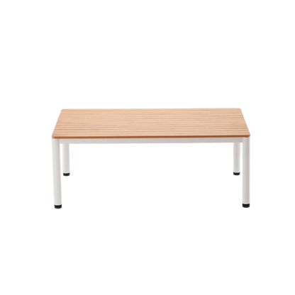 Belora Garten Loungeset – Aluminium Sofa, 2 Sessel & Tisch, Grau