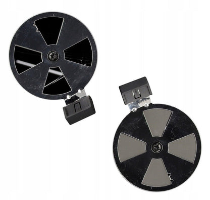 BarrelPro Holzkohlegrill mit Deckel, Thermometer und Ablagen – Schwarz